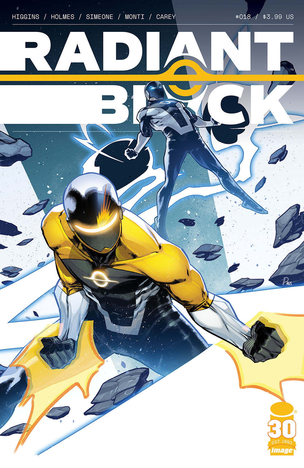 Radiant Black #18 B Paris Alleyne Variant (09/21/2022) Image