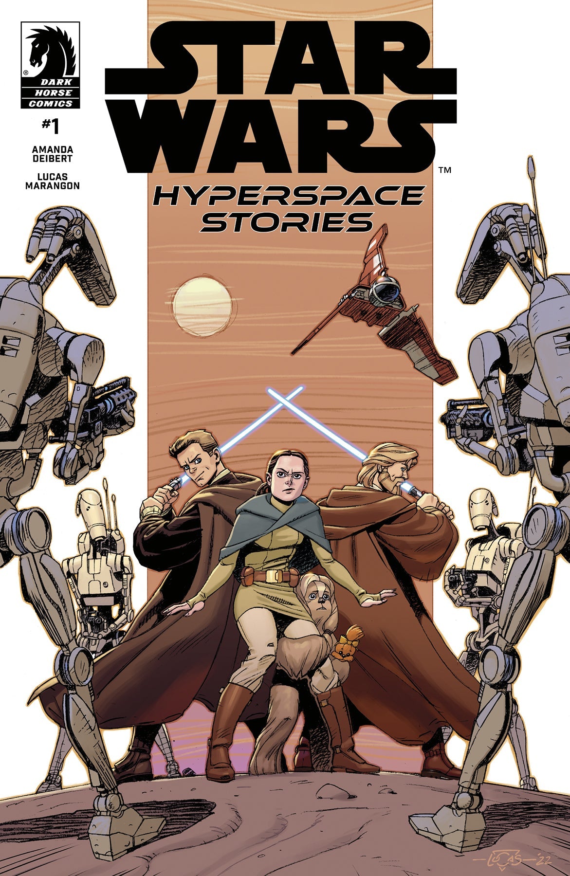 Star Wars Hyperspace Stories #1 (Of 12) A Lucas Marangon Amanda Deibert (C: 1 (08/24/2022) Dark Horse