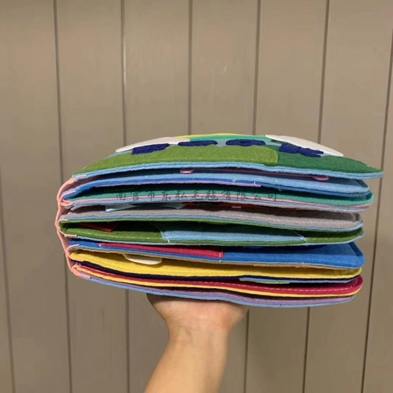 Baby Cloth Book – Soft Interactive Felt Activity Book for Early Learning