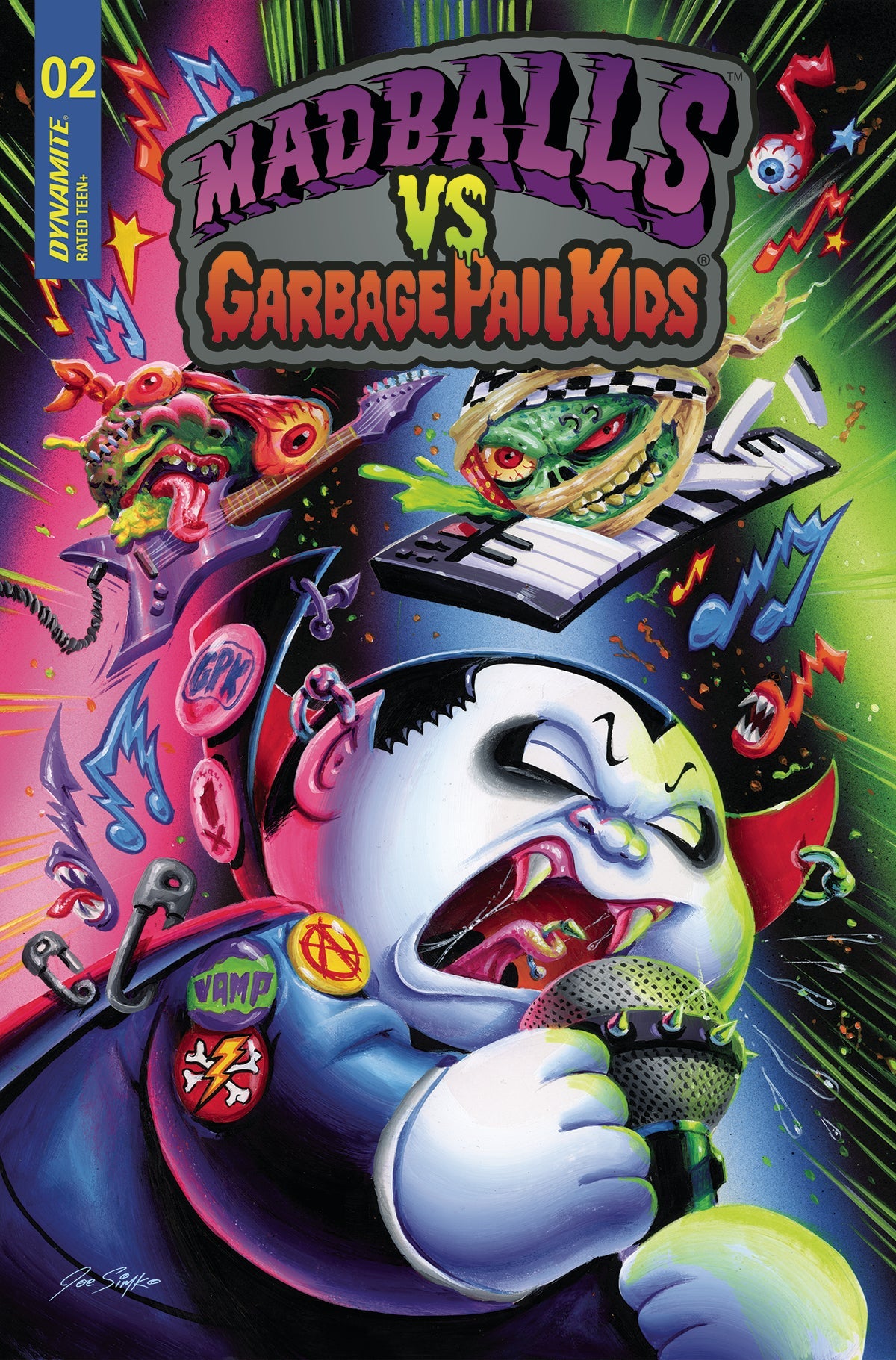 Madballs Vs Garbage Pail Kids #2 A Joe Simko (08/17/2022) Dynamite