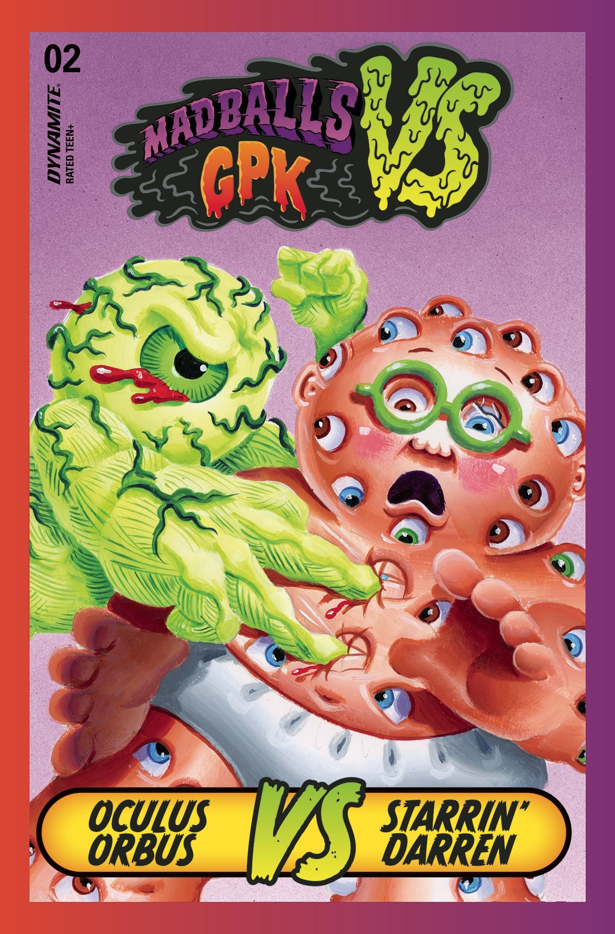 Madballs Vs Garbage Pail Kids #2 C Joe Simko Trading Card Variant (08/17/2022) Dynamite