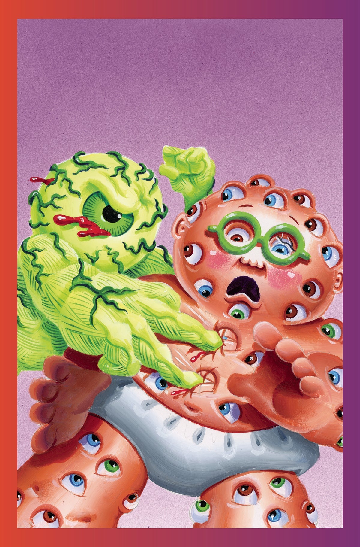 Madballs Vs Garbage Pail Kids #2 G 1:30 Trading Card Virgin Variant (08/17/2022) Dynamite