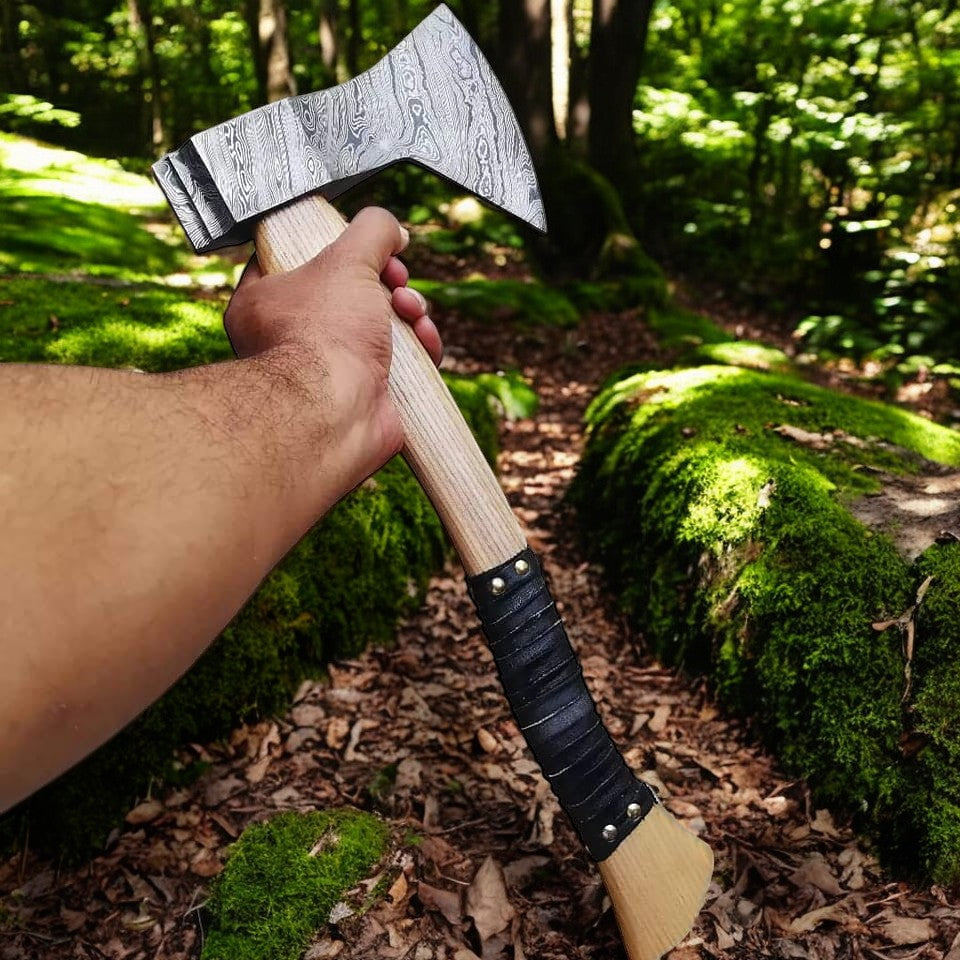 The "Viking's Wrath" - Custom Handmade Viking Ax