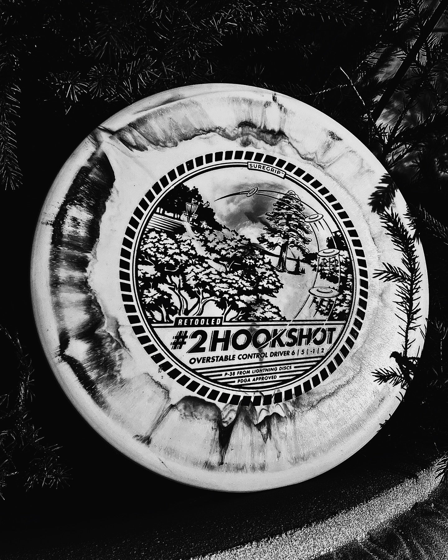 Lightning Sure Grip #2 Hookshot Fairway Driver Golf Disc