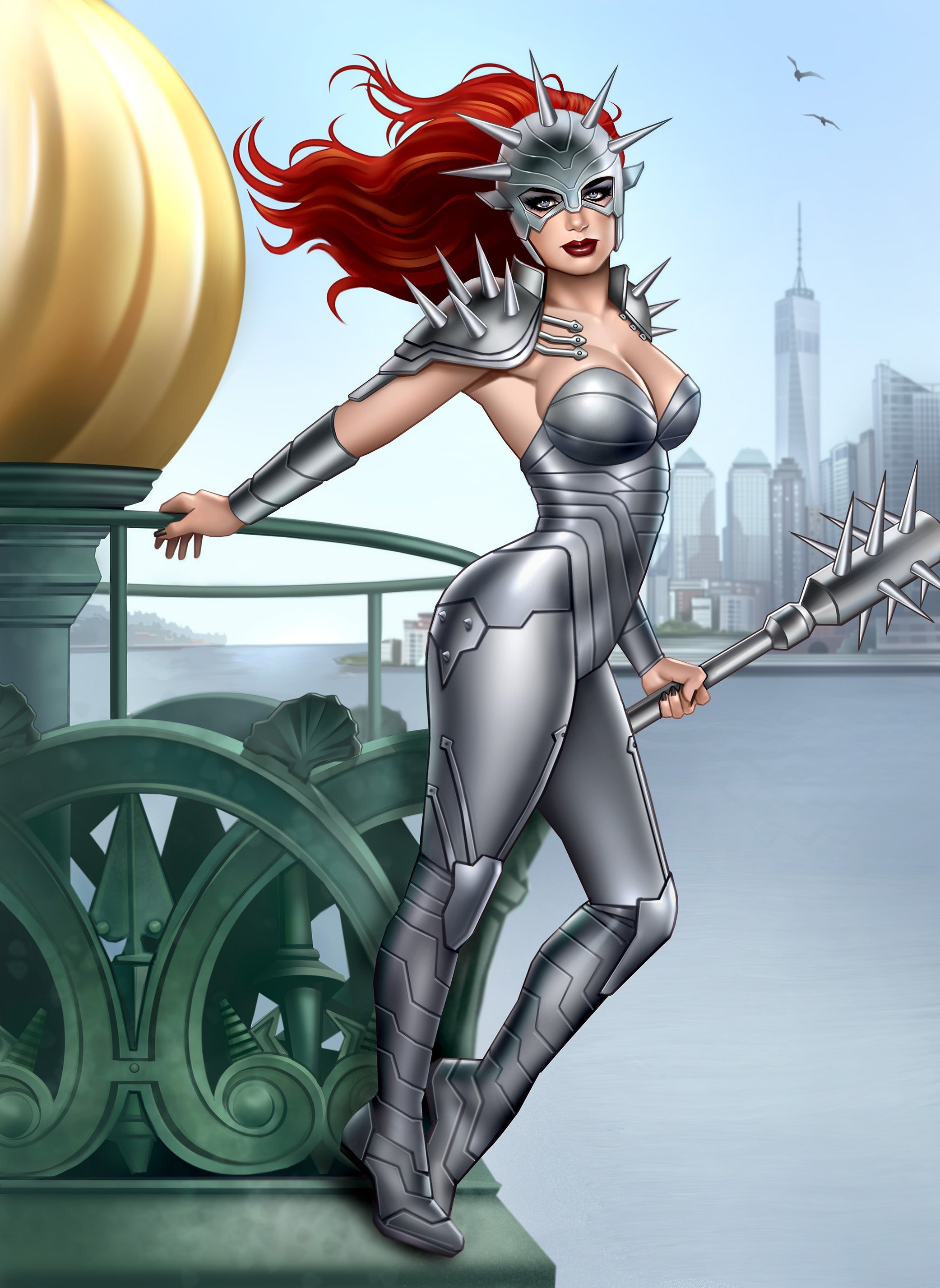 Grimm Spotlight Iron Maiden #1 C Keith Garvey Variant GGA (08/03/2022) Zenescope