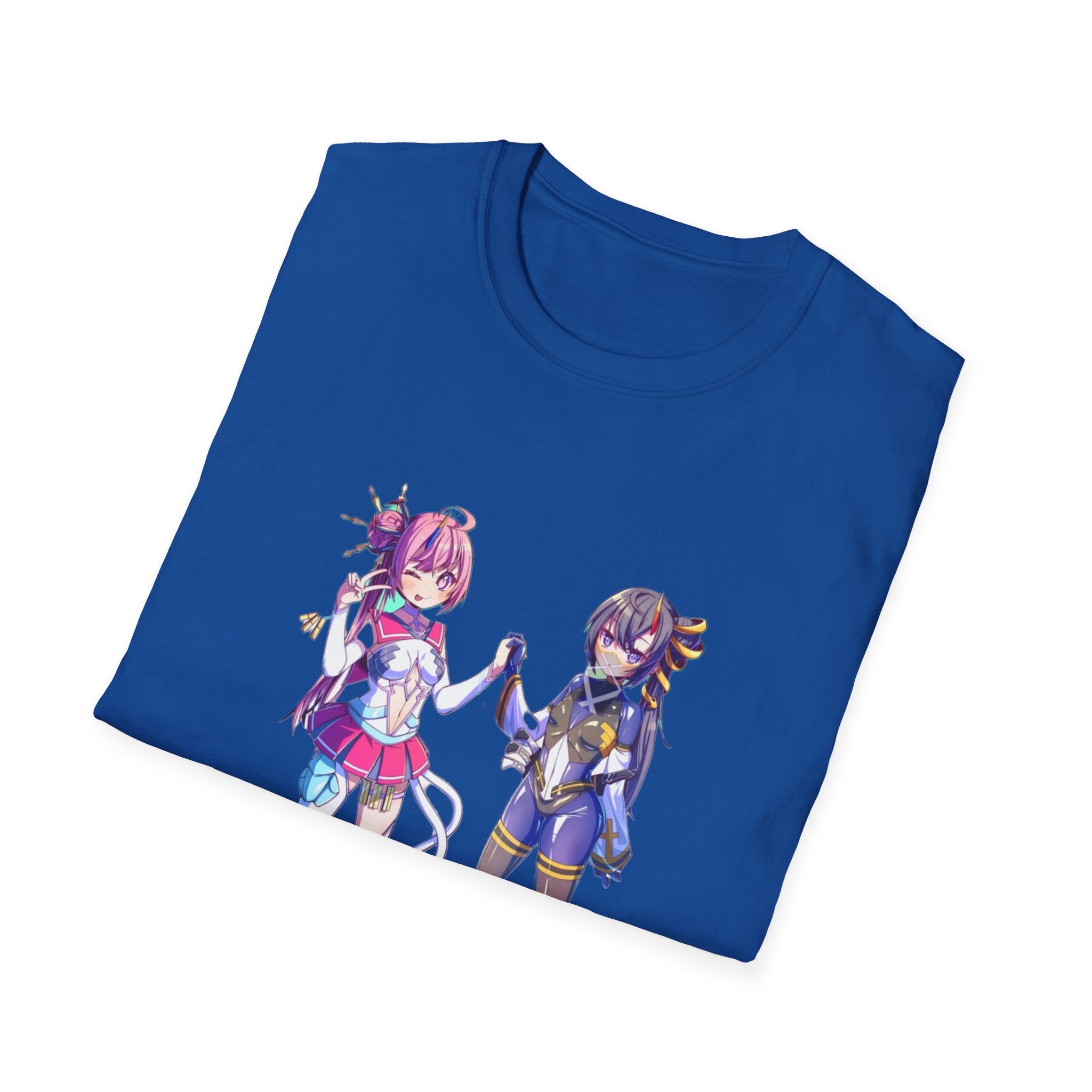 Anime-Inspired lewd Unisex T-Shirt, Cute Graphic Tee, Casual Wear, Gift for Fans, Cosplay Apparel