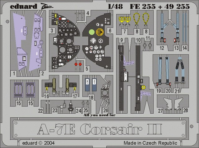 Eduard 49255 1/48 Aircraft- A7E for HSG (Painted)