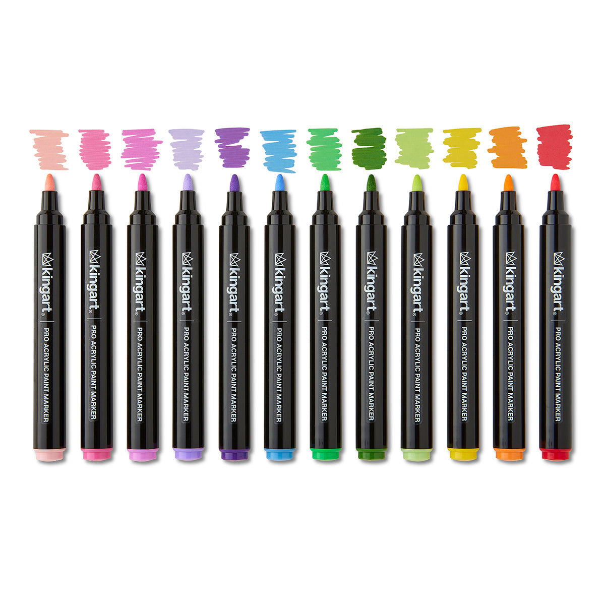 Acrylic Paint Markers 12 Floral Colors
