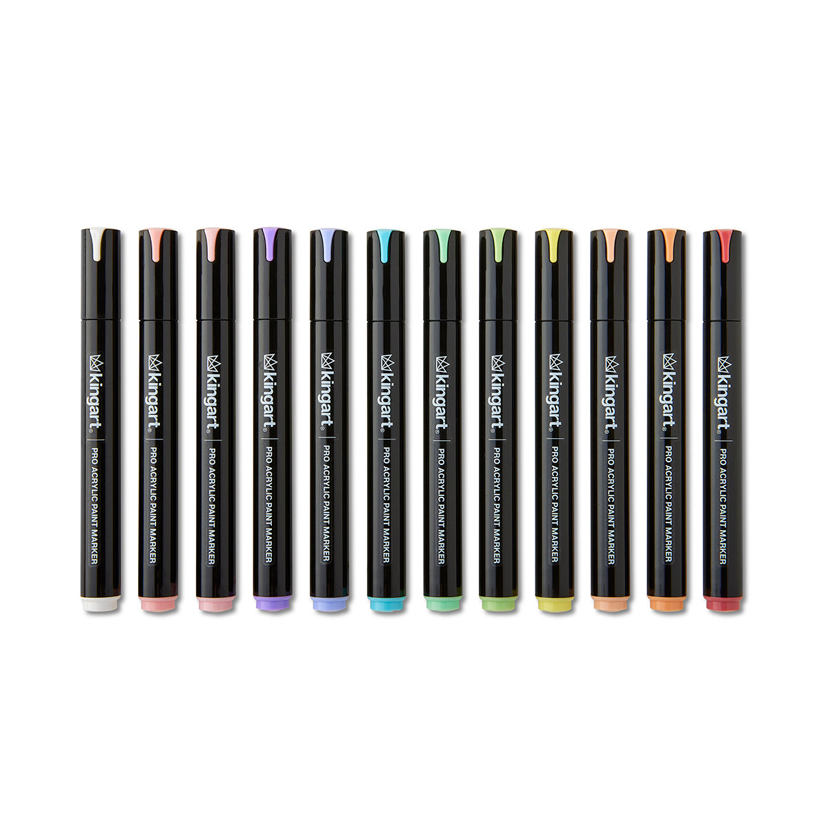 Acrylic Paint Markers 12 Pastel Colors