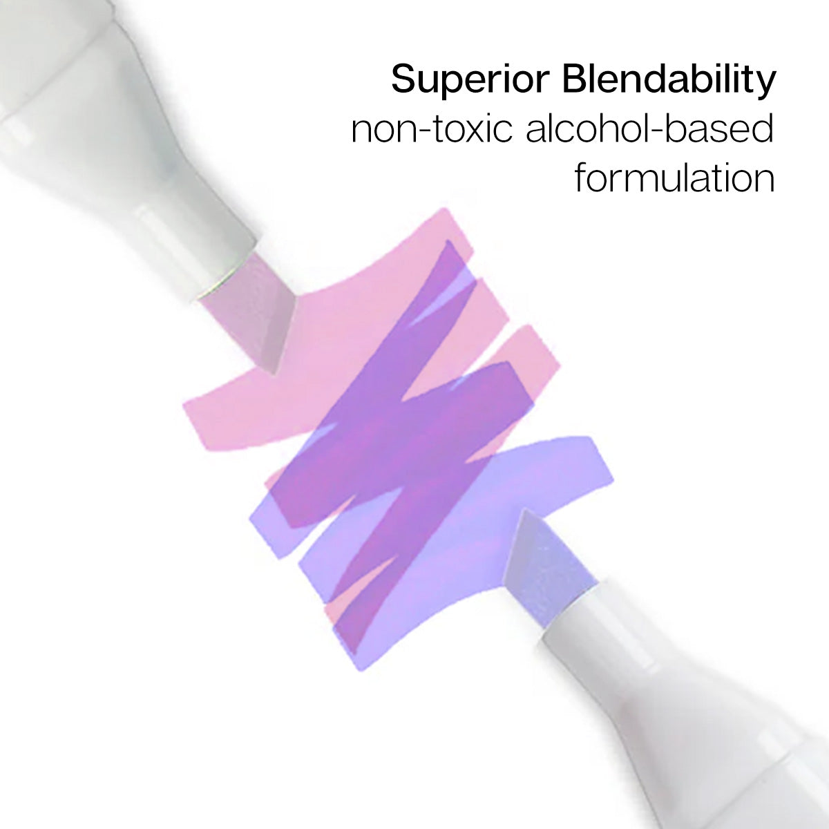 Double-Ended Alcohol Markers 12 Floral Colors