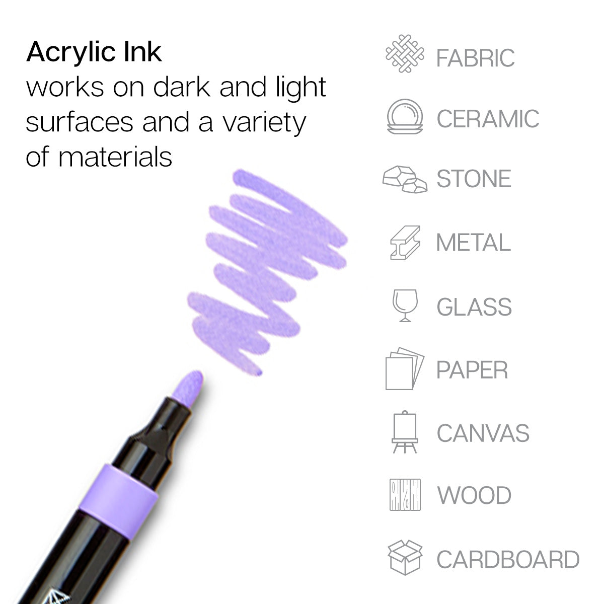 Acrylic Paint Markers 36 Colors