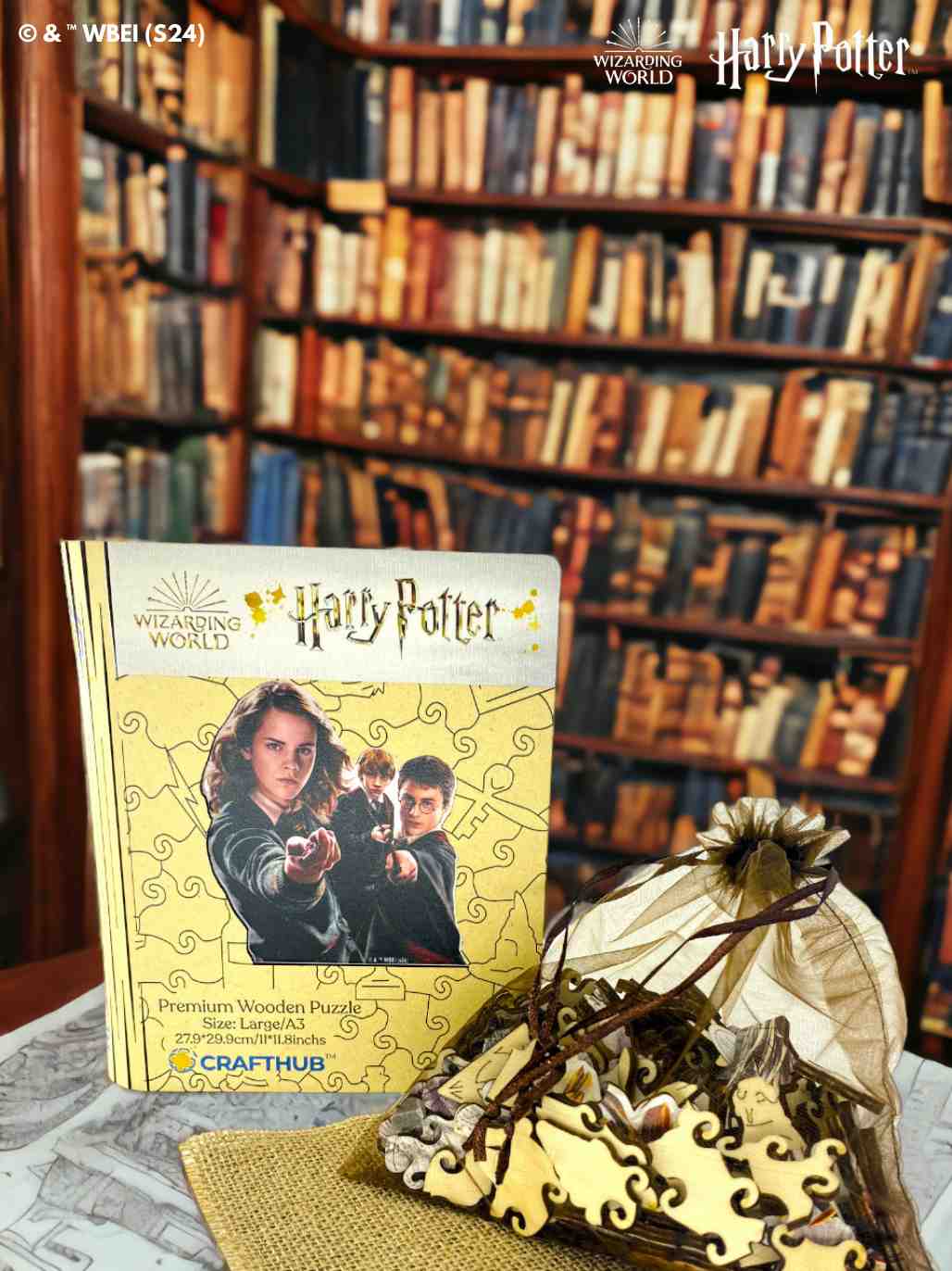 Harry Potter - The Hogwarts Heroes Wooden Jigsaw Puzzle