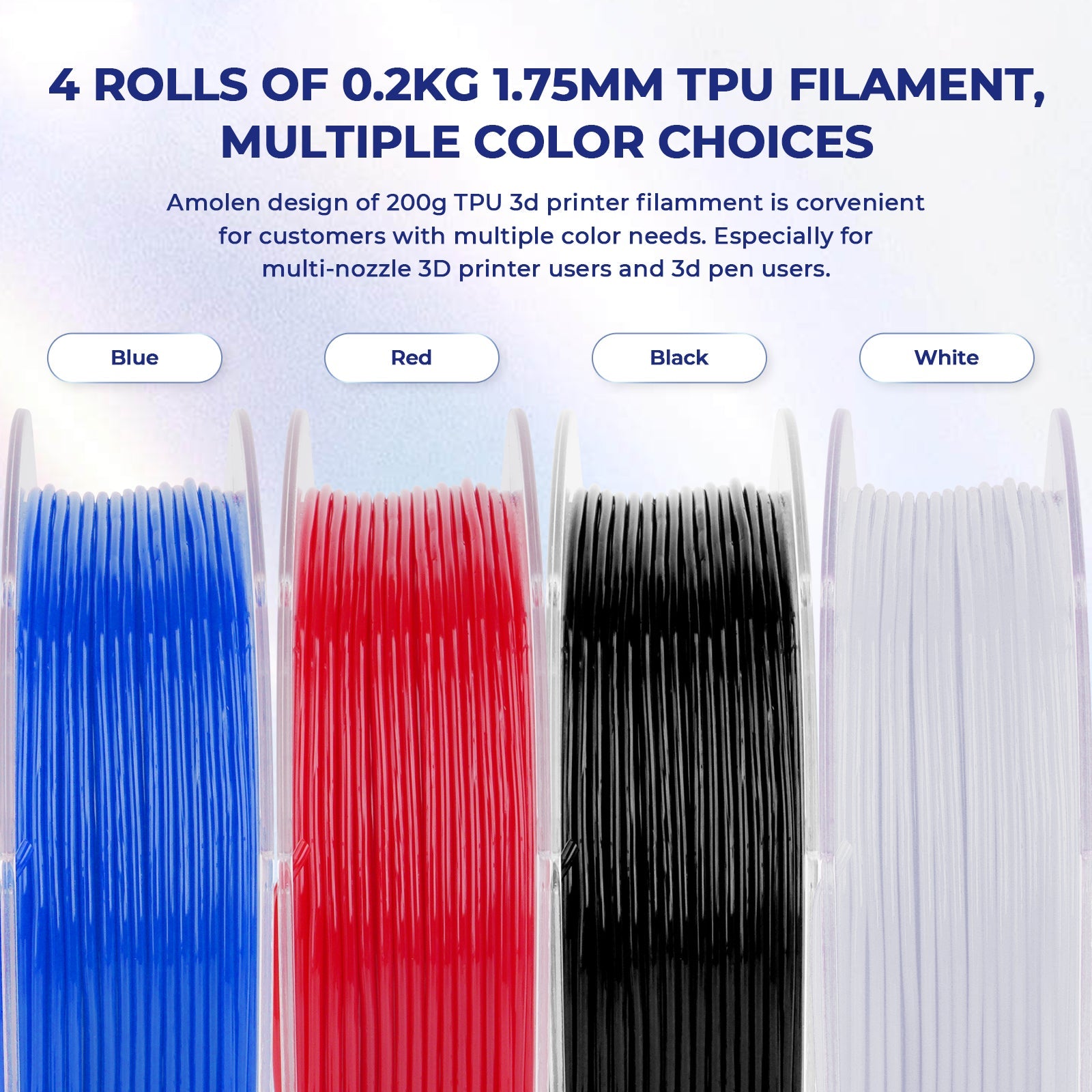 TPU Flexible Variety Pack (4x200g)