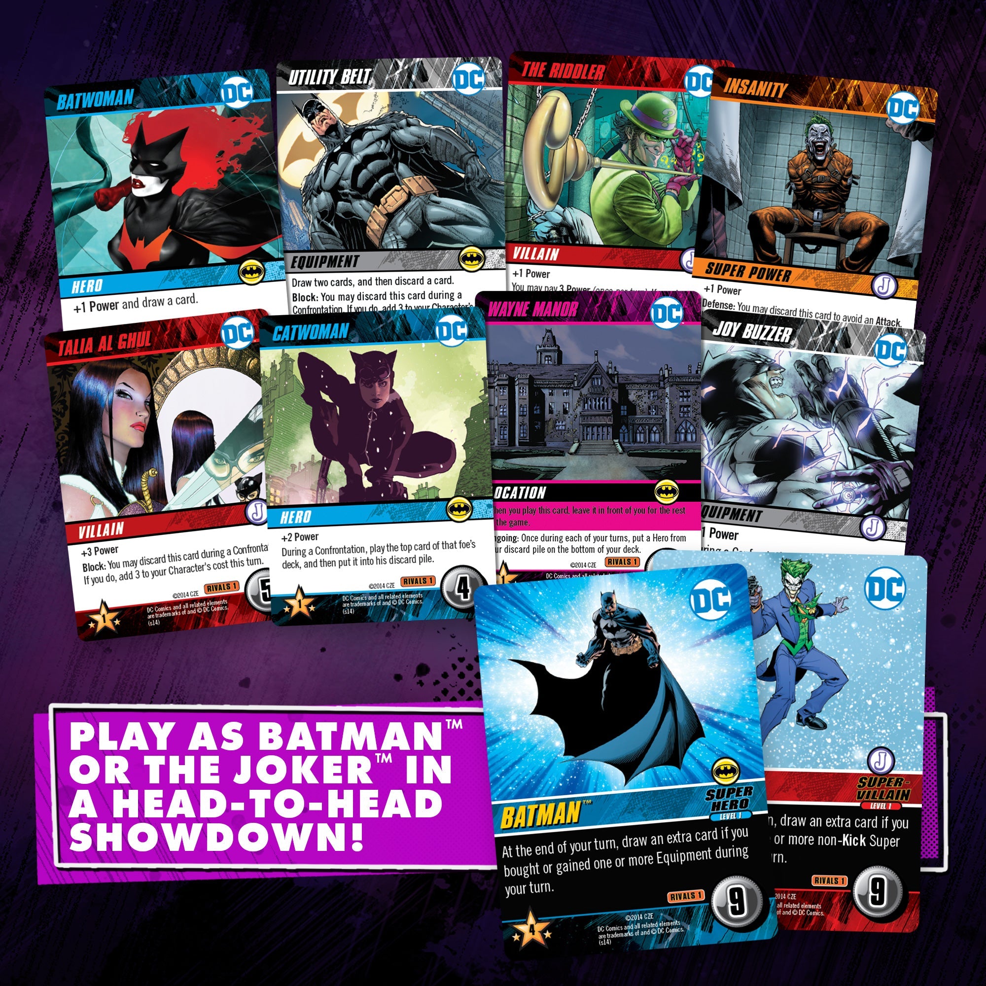DC Deck-Building Game: Rivals — Batman vs. The Joker