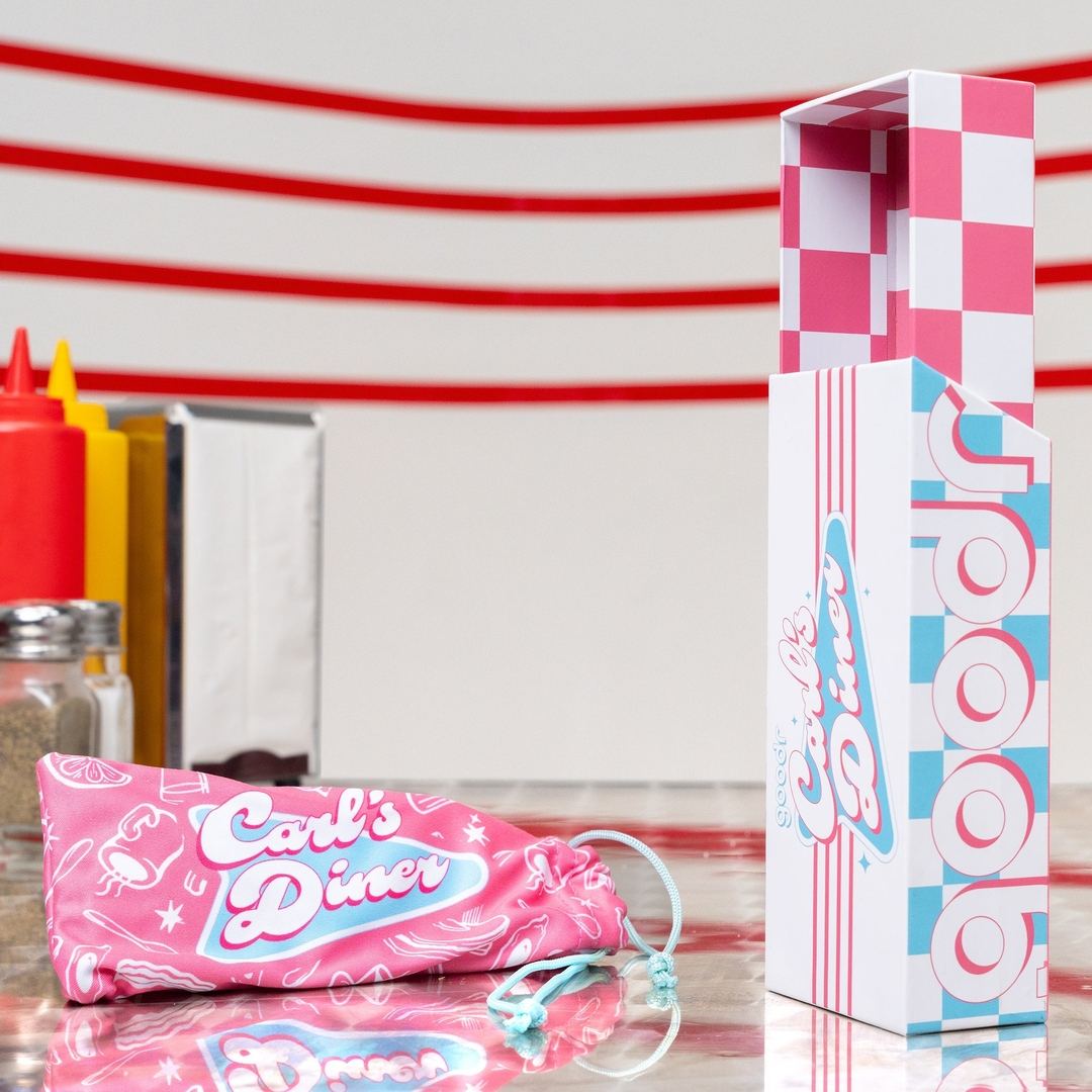 "Server With A Checkered Past" Polarized Pop G Sunglasses