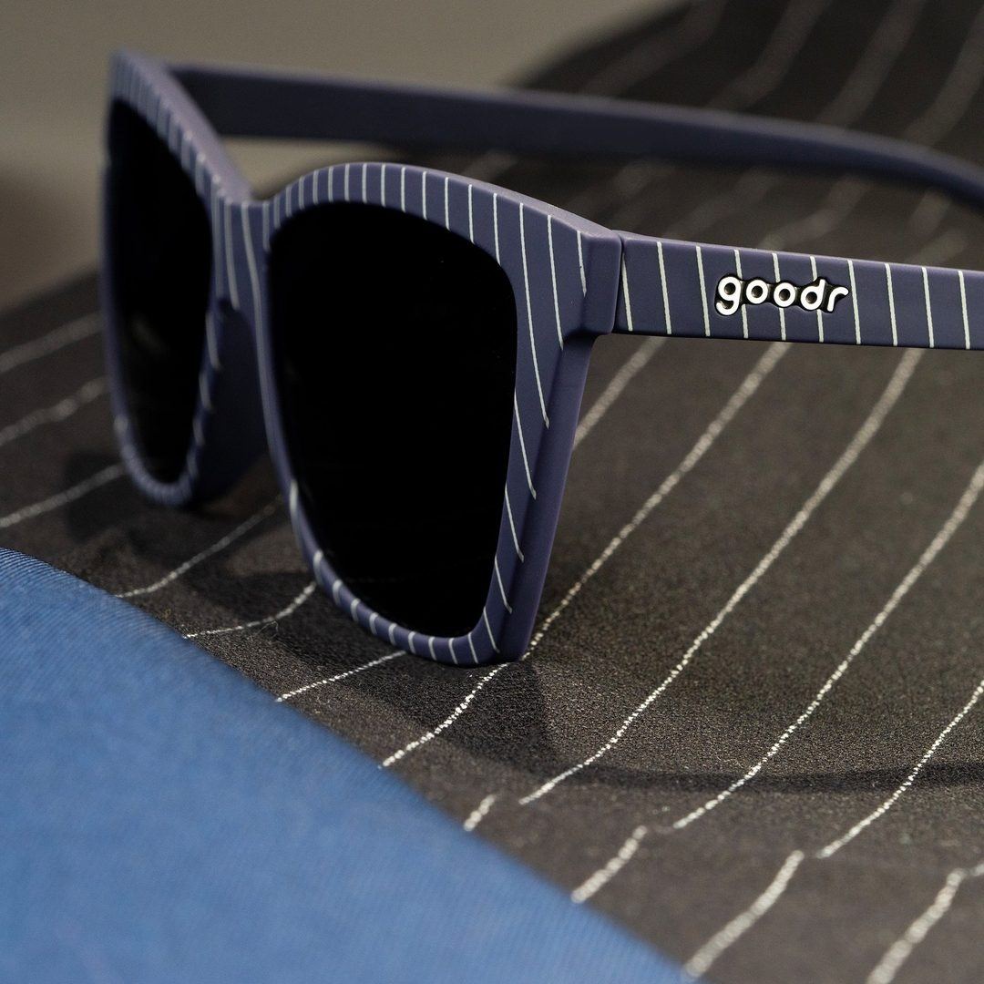 "Navy By Nature" Pop G Formal Polarized Sunglasses