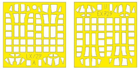 Eduard EX729 1/48 Mask Aircraft- SBD2 TFace for ACY