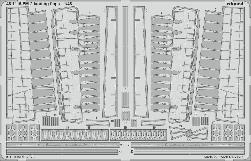 Eduard 481119 1/48 Aircraft- FM2 Landing Flaps for EDU