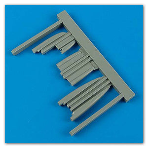 Quickboost 32123 1/32 MiG21MF Fishbed J Air Scoops for TSM