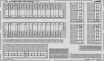 Eduard 72720 1/72 Aircraft- Wellington Mk II Landing Flaps for ARX