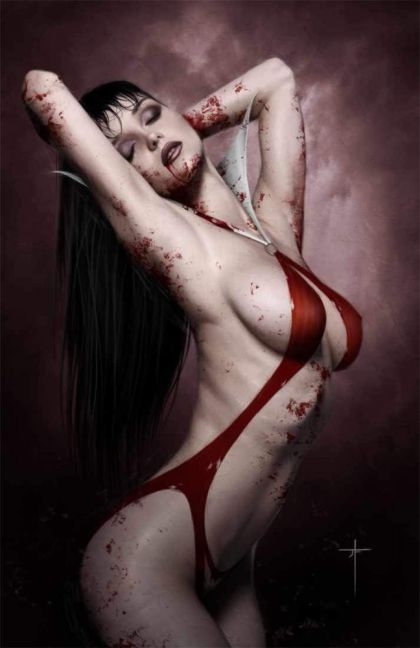 Vampirella Vol. 7 #669 – Jay Ferguson Exclusive Variant (Ltd. 500) (Dynamite Entertainment, 2024)