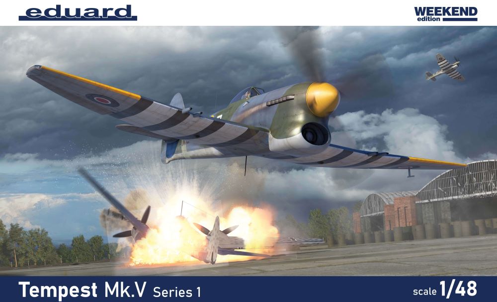 Eduard 84195 1/48 WWII Tempest Mk V Series 1 British Fighter (Wkd Edition Plasti