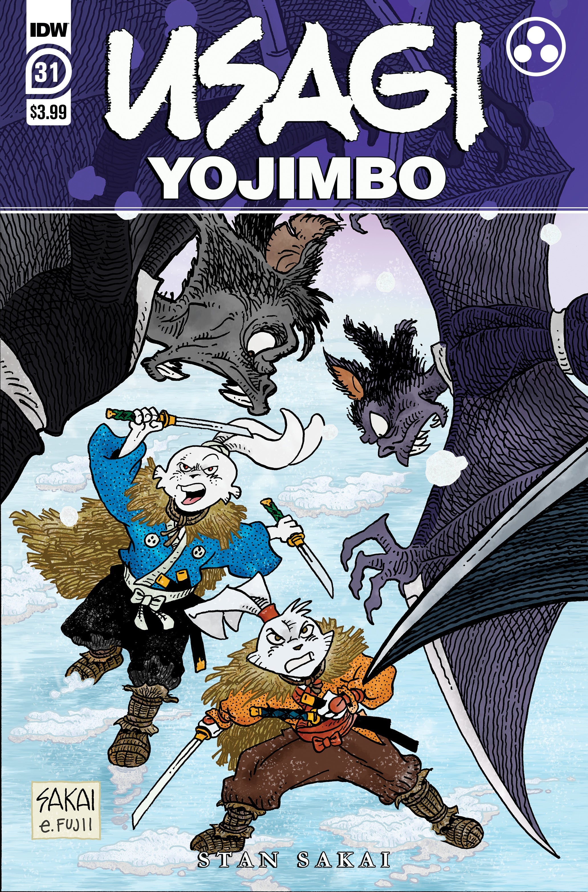 Usagi Yojimbo #31 A Stan Sakai (09/21/2022) Idw