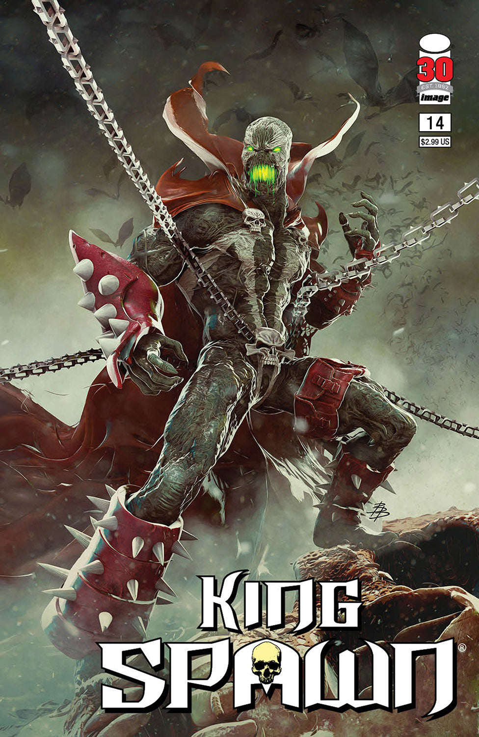 King Spawn #14 A Bjorn Barends Sean Lewis (09/14/2022) Image