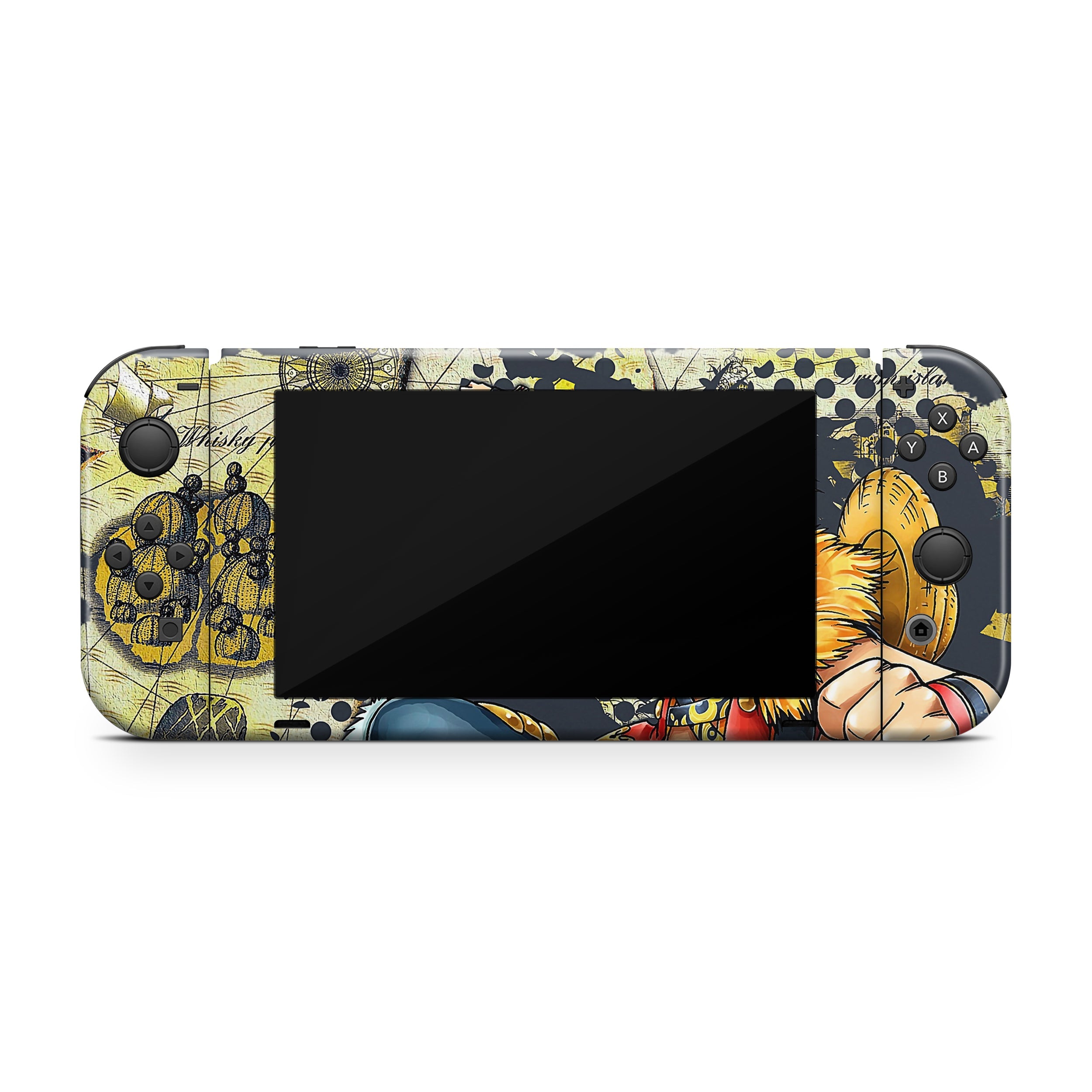 Sea Adventurer Nintendo Switch Skin