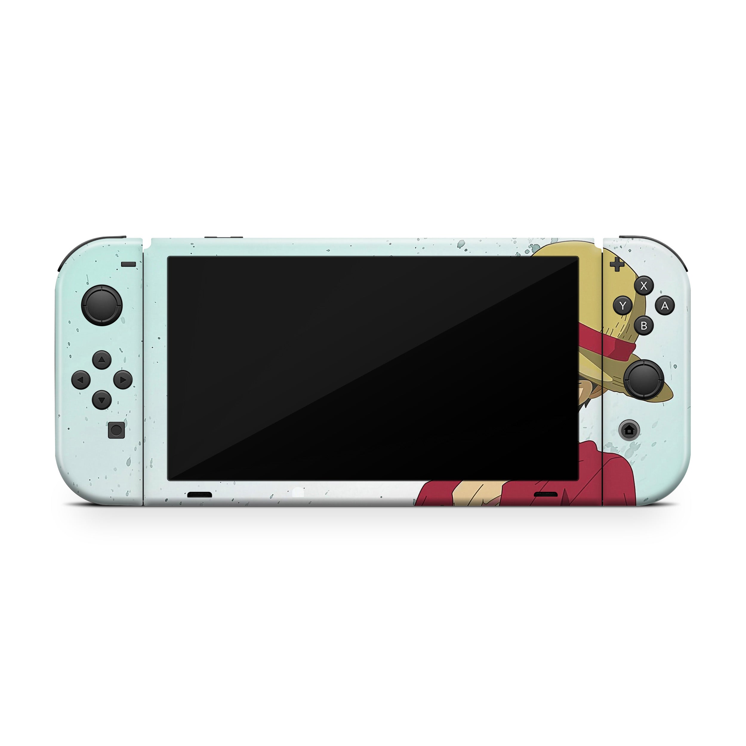 Sea Adventurer Nintendo Switch OLED Skin