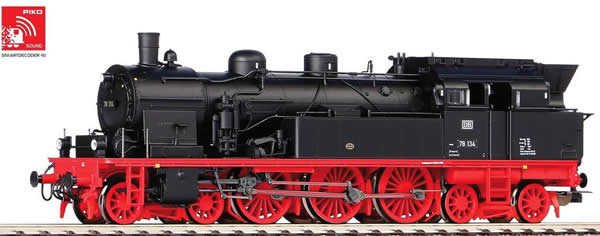 Piko 50602 HO Scale 1/87 BR 78 Steam Loco DB III Sound