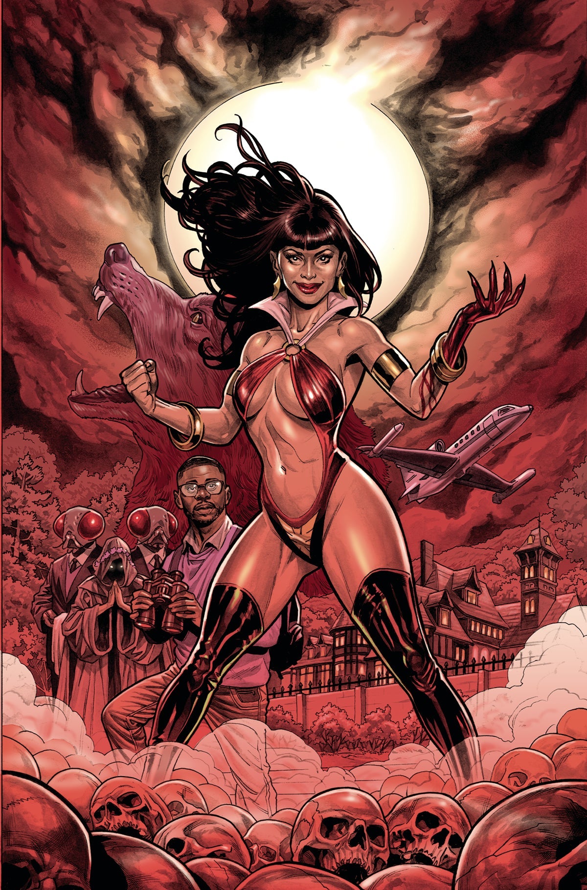 Vampirella Mindwarp #1 (Of 5) L 1:50 Ben Dewey Virgin Variant (09/14/2022) Dynamite