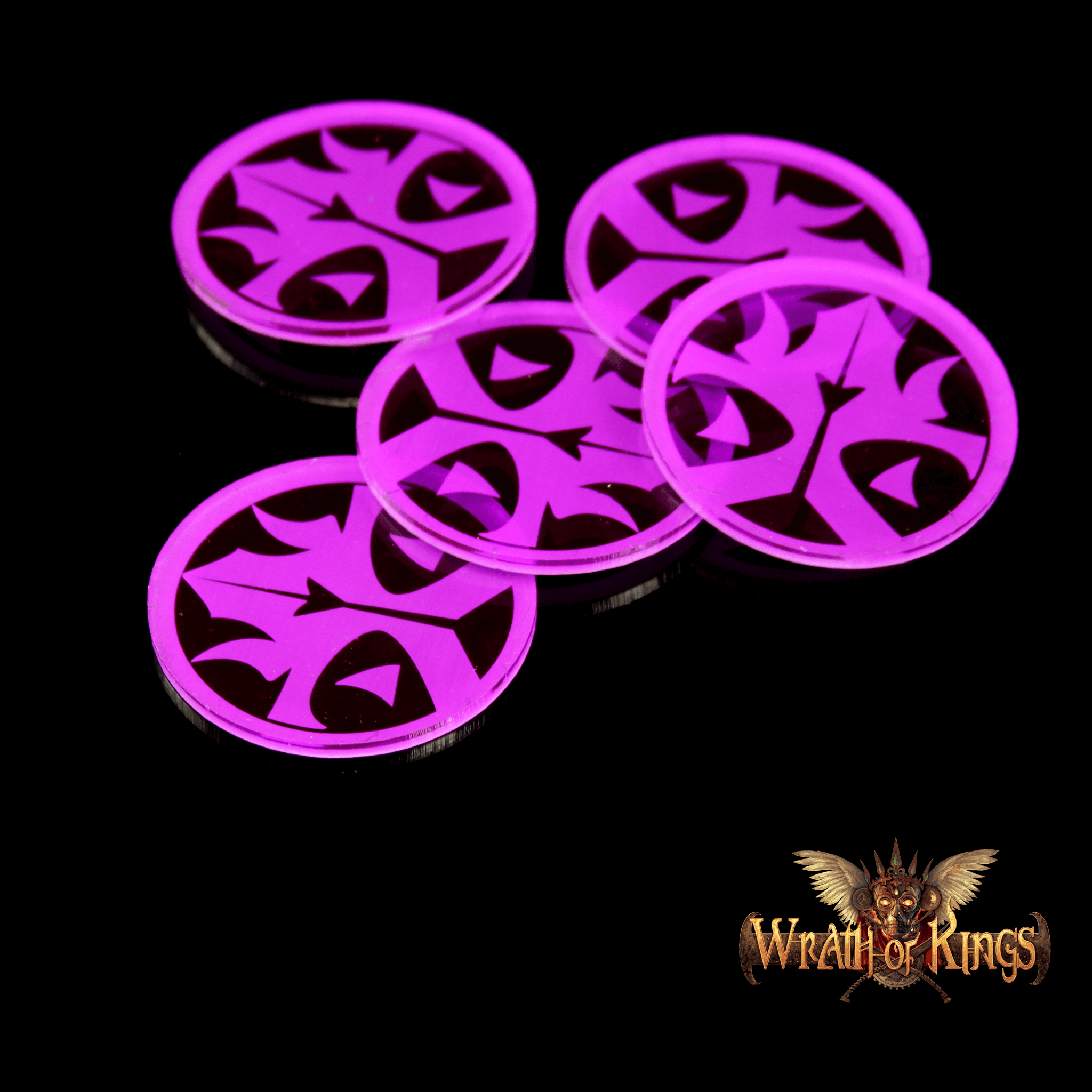 Wrath of Kings Faction Objective Markers