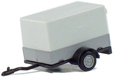 Herpa 51576 HO Scale Trailer Only -- 2-Axle Utility Trailer (Use w/Cars, SUVS or Pick-Ups)