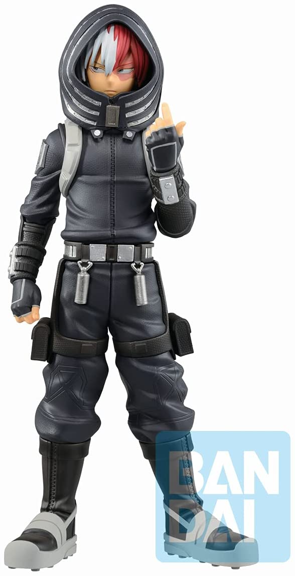 My Hero Academia Shoto Todoroki Ichibansho Figure - World Heroes Mission Bandai