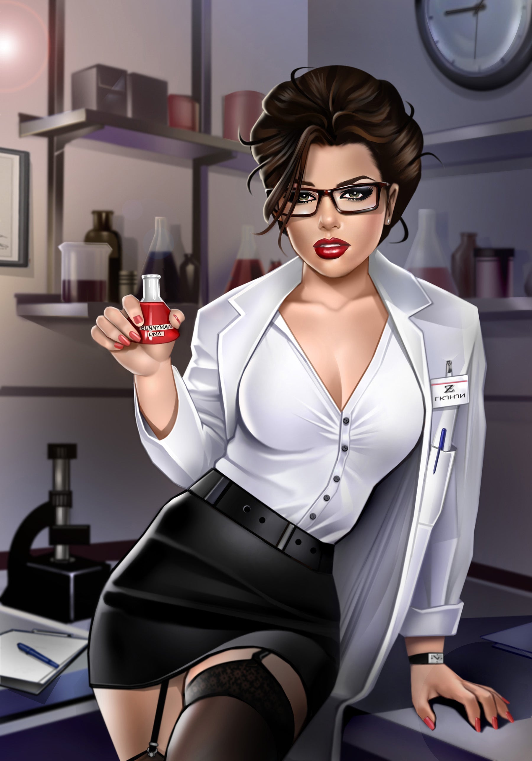 Man Goat & Bunnyman Green Eggs & Blam #3 C Keith Garvey GGA (09/28/2022) Zenescope