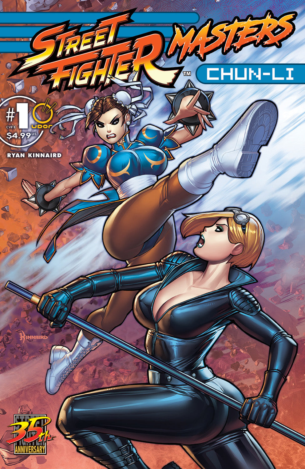 Street Fighter Masters Chun Li #1 B Ryan Kinnarid GGA (09/07/2022) Udon