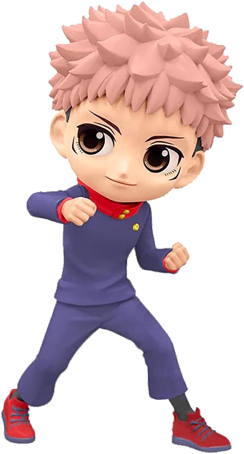 Jujutsu Kaisen Q Posket Yuji Itadori Ver. B Figure - Official Banpresto JJK Collectible
