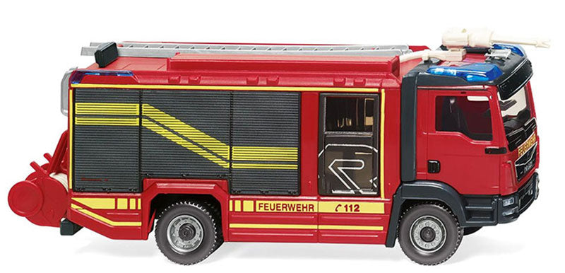 Wiking 061245 1/87 Scale Fire Brigade - Man Tgm Euro 6 Rosenbauer