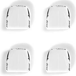Herpa 52207 HO Scale Semi-Tractor Air Conditioning Units pkg(4) -- White, blue lettering
