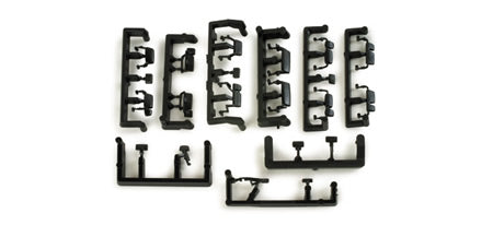 Herpa 52771 HO Scale Truck Mirrors -- Current Style for Mercedes-Benz, MAN, Volvo, DAF, Renault and Scania Models