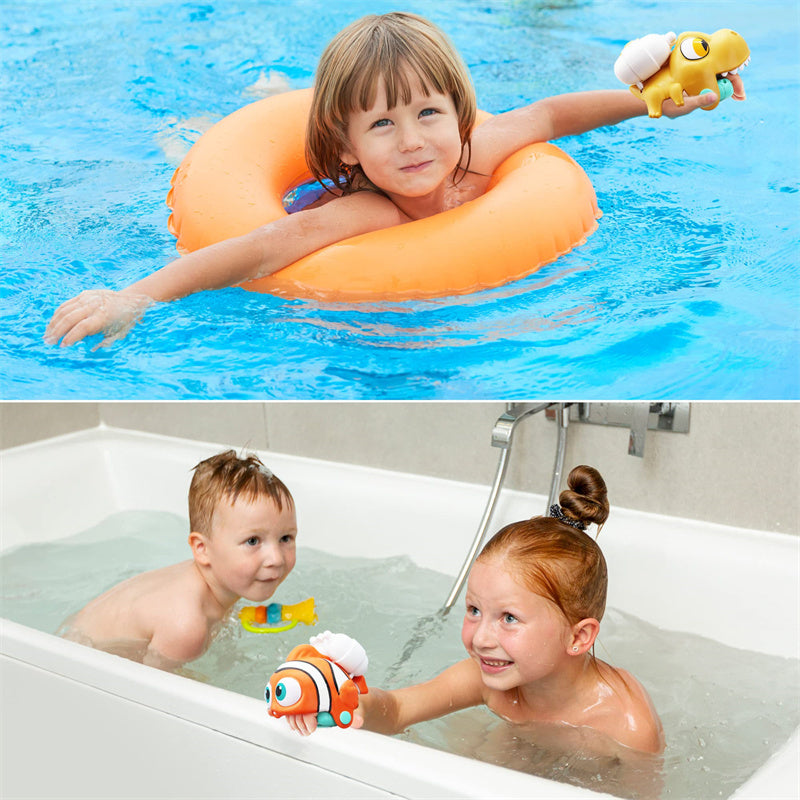 Wrist Water Gun โ Animal Design Handheld Toy for Outdoor Water Play