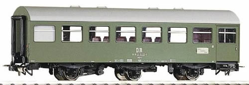 Piko 53024 HO Scale 1/87 Reko 3-Axle Coach 2nd Cl. DR IV