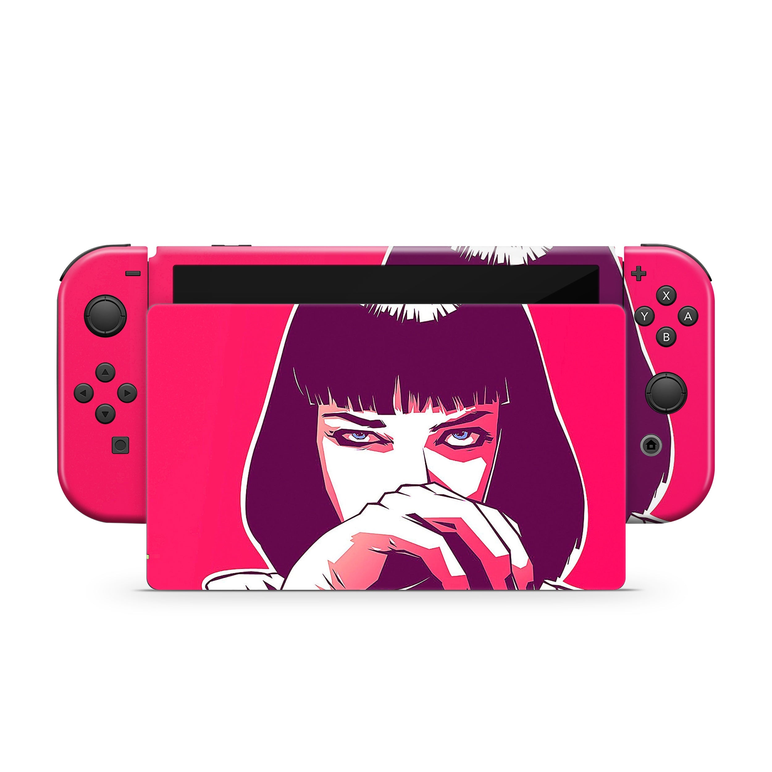 Femme Fatale Nintendo Switch OLED Skin