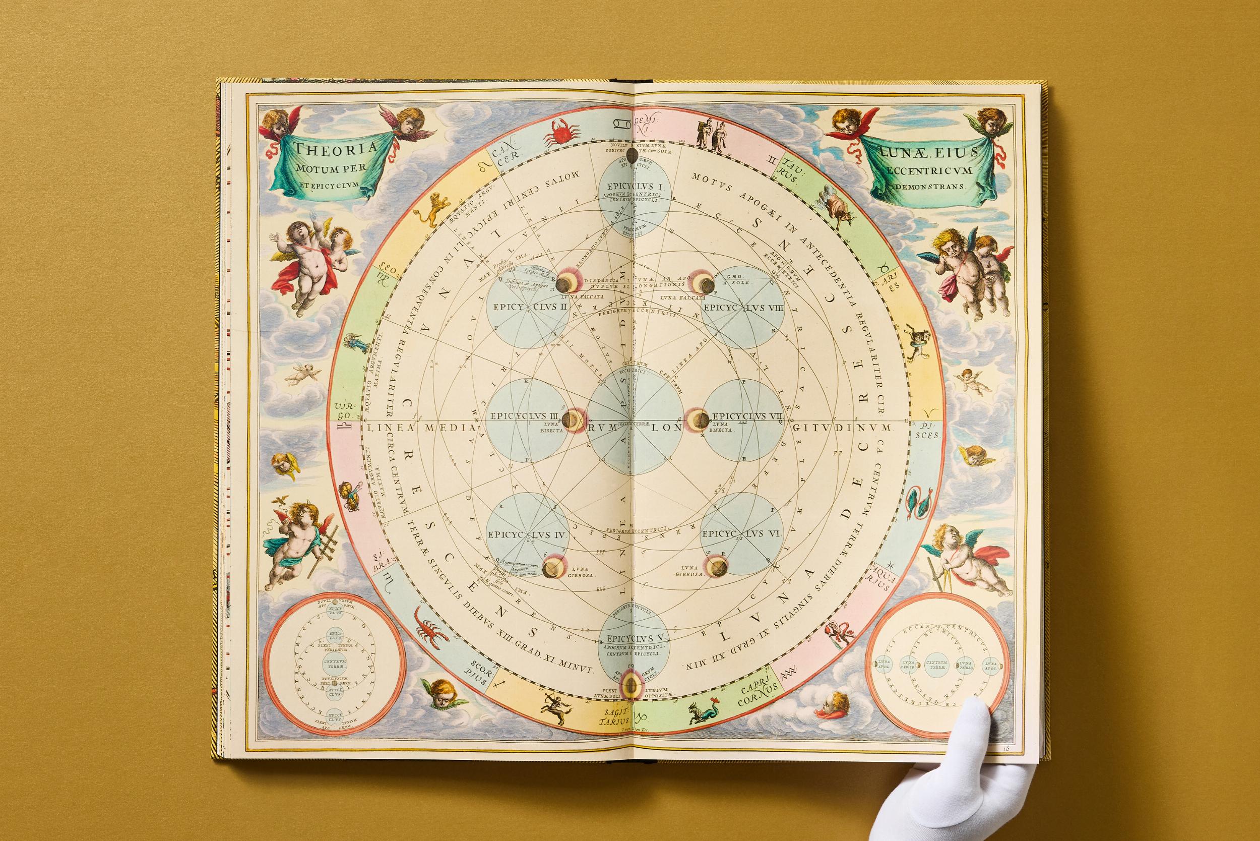 Cellarius Atlas (German, French, English)