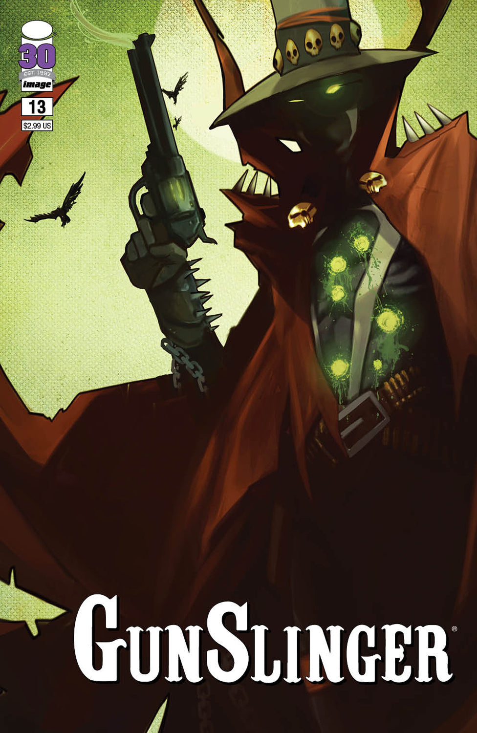 Gunslinger Spawn #13 A Francesco Tomaselli Todd McFarlane (10/19/2022) Image