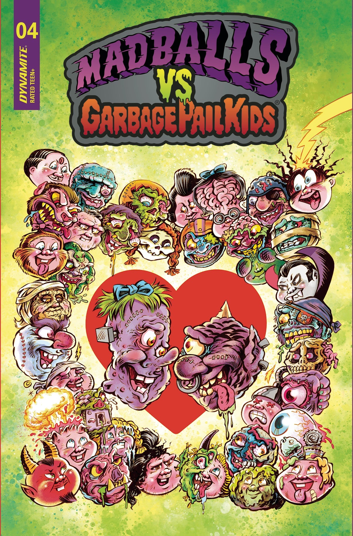 Madballs Vs Garbage Pail Kids #4 B Jason Crosby Variant (10/19/2022) Dynamite