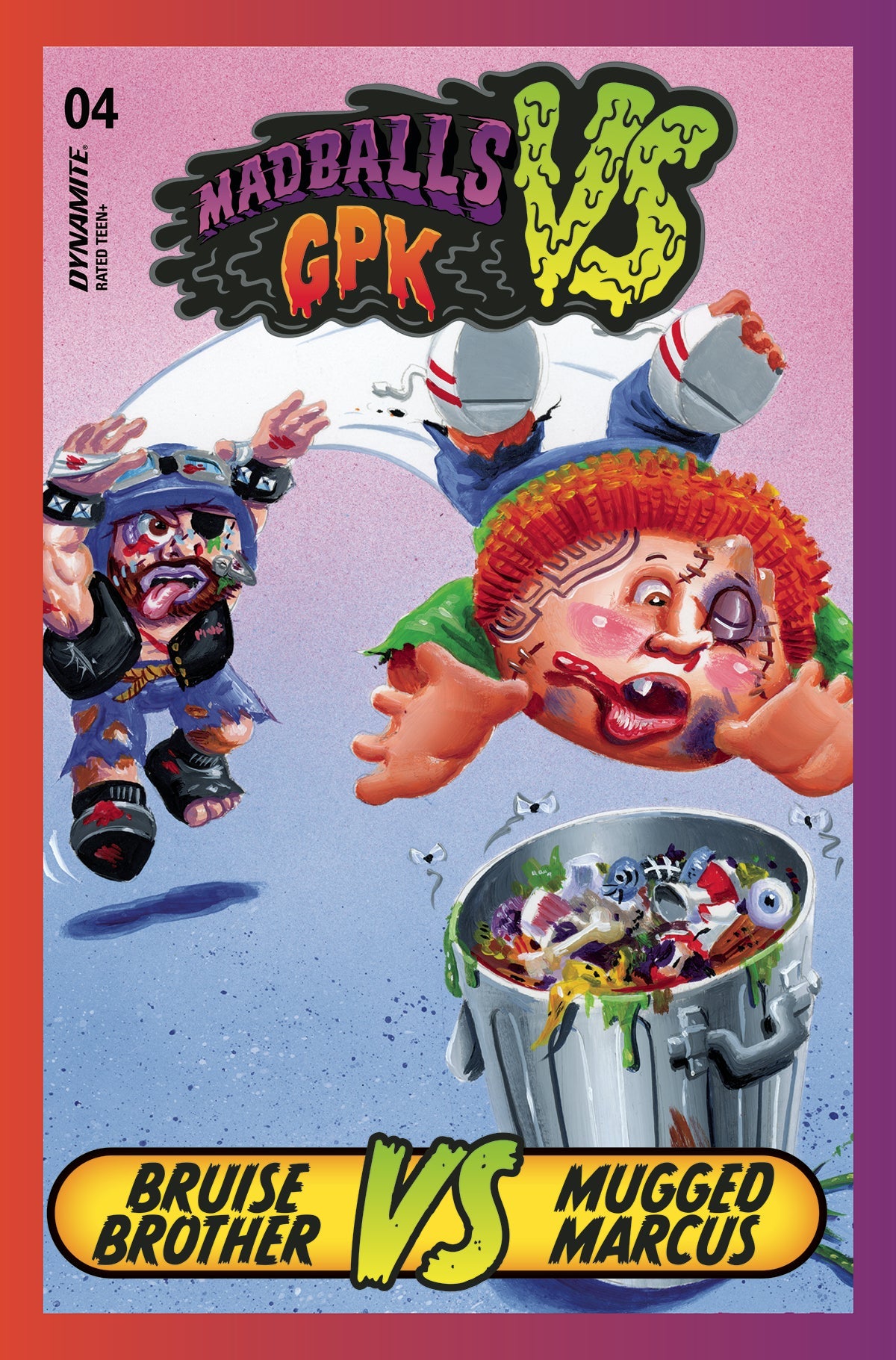 Madballs Vs Garbage Pail Kids #4 C Trading Card Variant (10/19/2022) Dynamite
