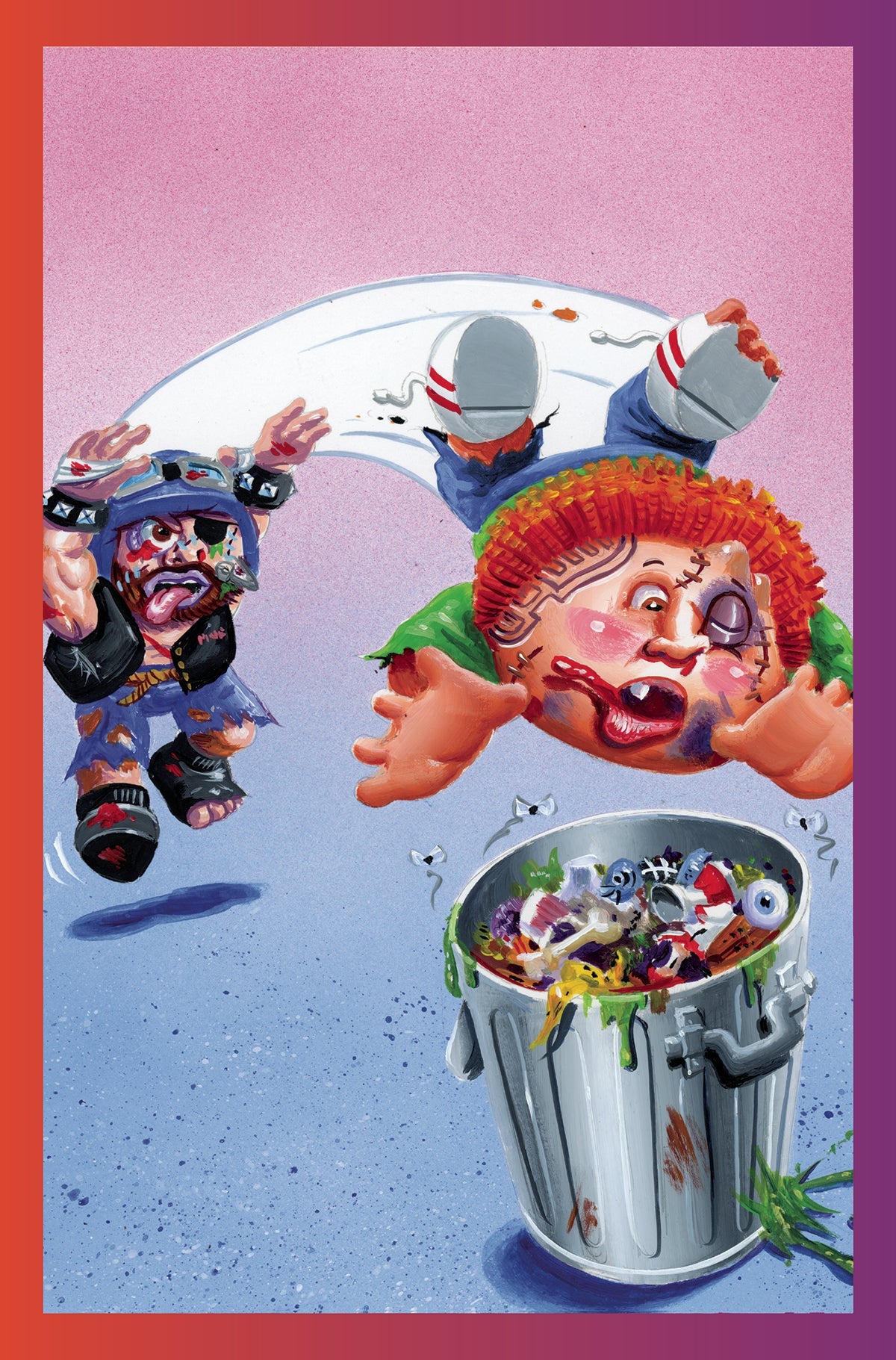 Madballs Vs Garbage Pail Kids #4 G 1:30 Trading Card Virgin Variant (10/19/2022) Dynamite