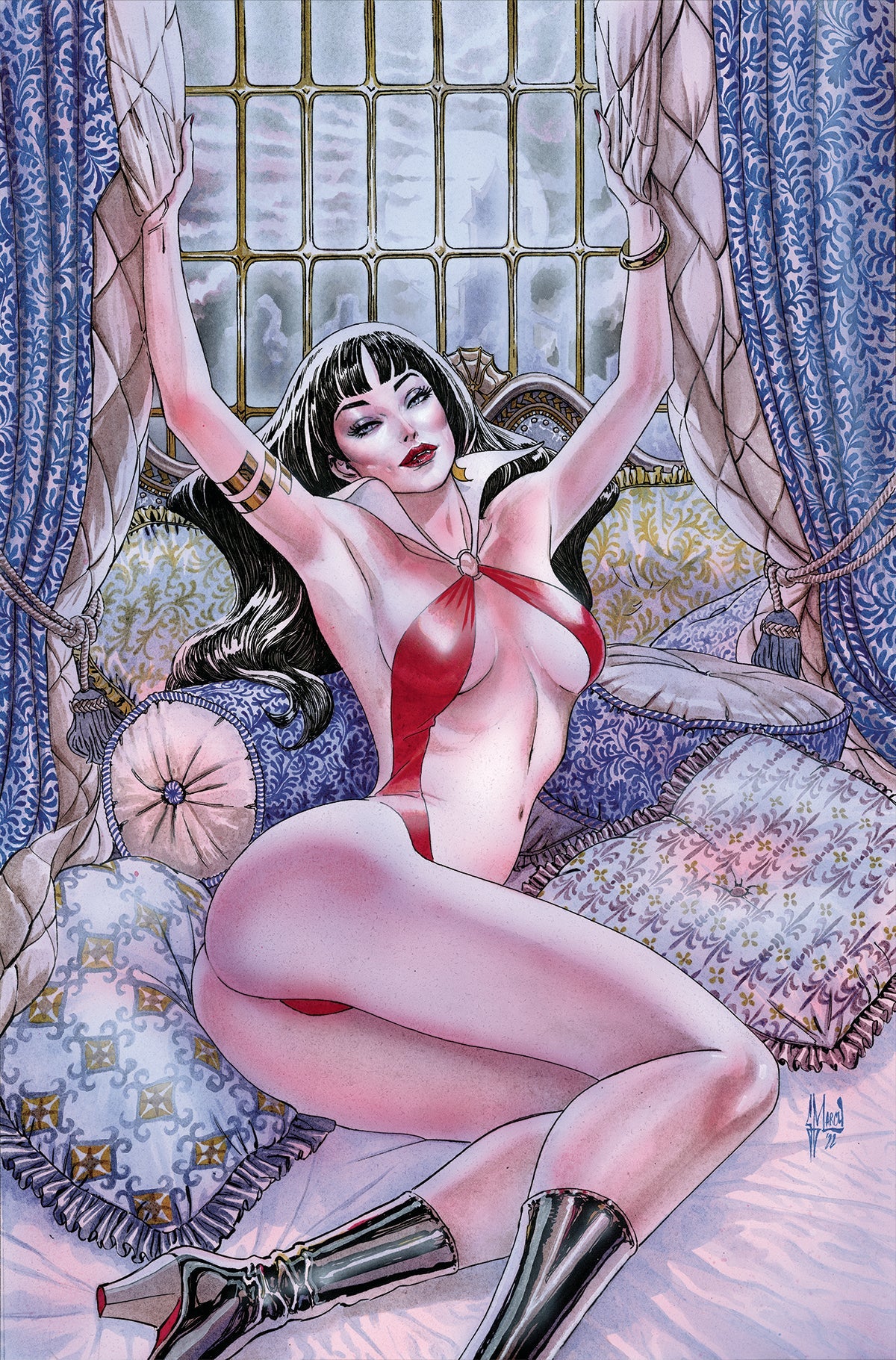 Vampirella Year One #4 I 1:25 Guillem March Virgin Variant (11/30/2022) Dynamite
